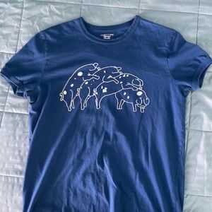 Nasty Pig Blue Medium Tee